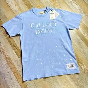 Gallery Dept. Gallery Department Baby Blue Tee Shirt Tshirt